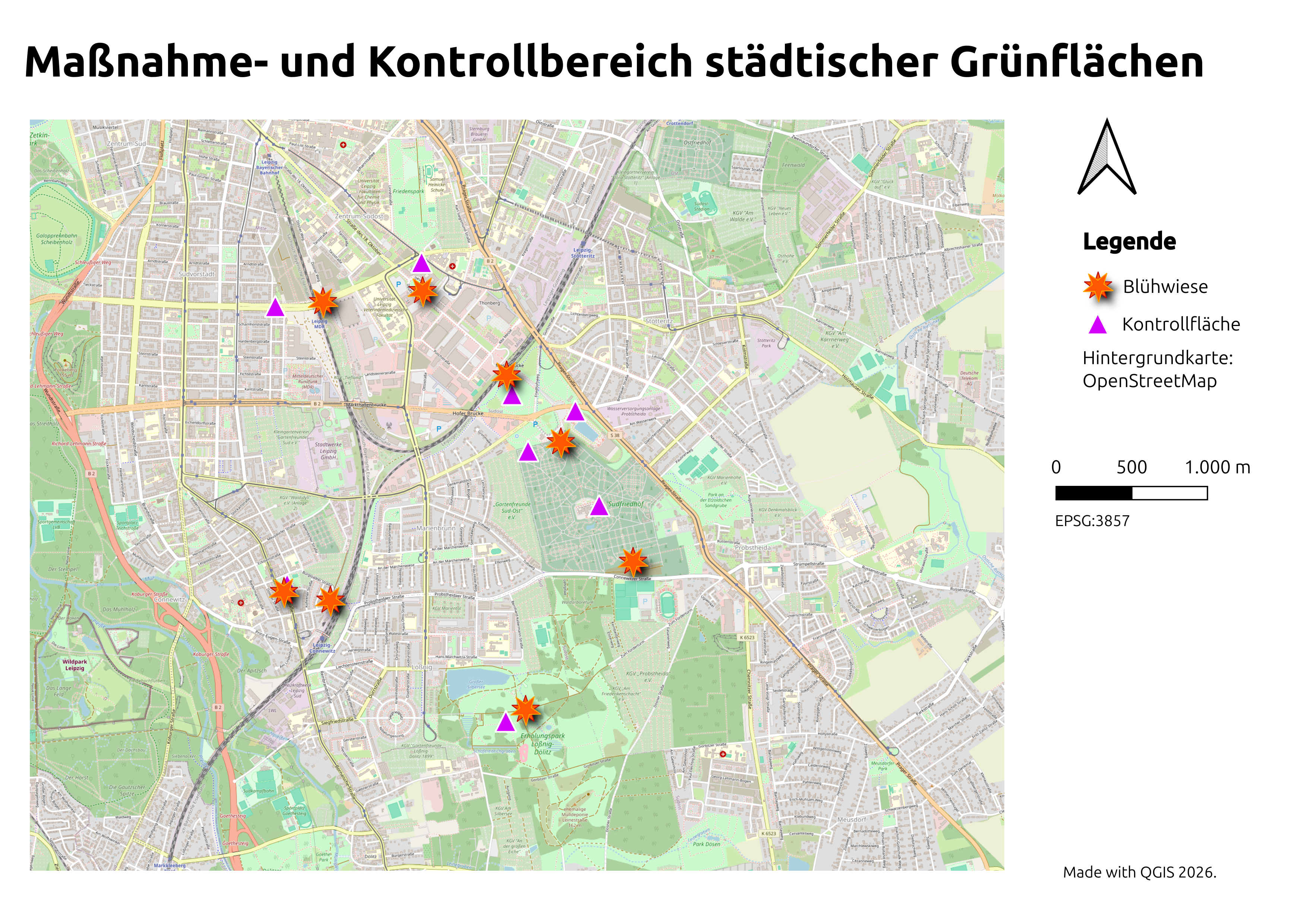 Freie Orte 2026 Südengesamt